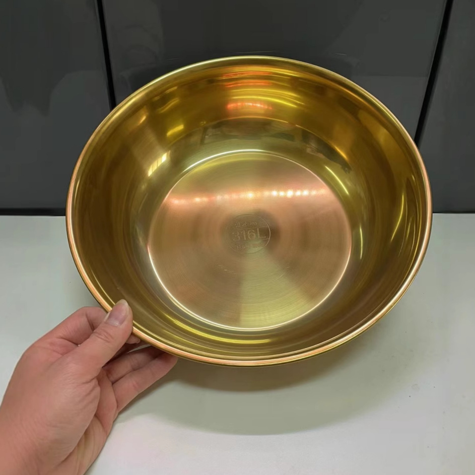Best-selling product consignment: thickened giant household basins, washbasins, buffet hot pot basins, washing basins, and large-sized serving basins full figure