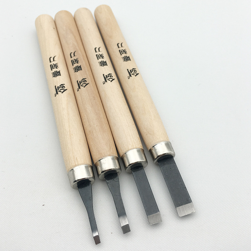 【 Sword 】SK5 Hemu loose small carving knives No. 1, No. 2, No. 3, No. 4 are available for selection. Fully knife-edge carving knives are in stock Specification drawing