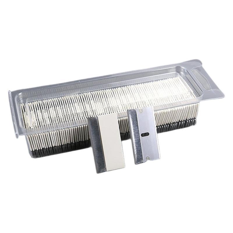 Boxed single-sided security blades for mobile phone film scraping, single-sided blades for car film application, cleaning security blades, and engraving knives undefined