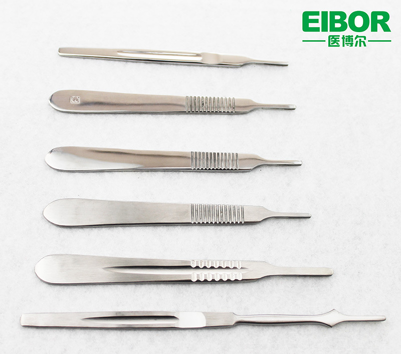 Stainless steel knife rest, stainless steel medical knife handle, medical surgical knife rest, medical surgical knife handle 3#, 4#, 7#, 9# undefined