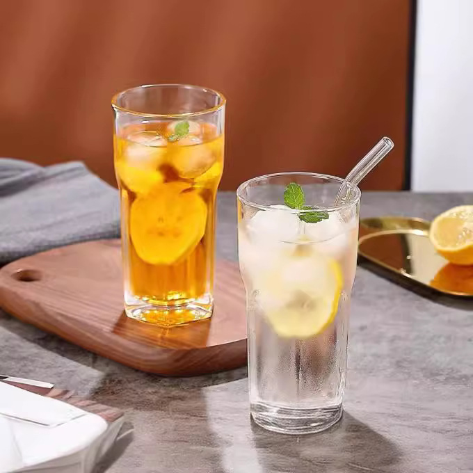 Deli Whisky and spirits cups, creative home restaurant high-end crystal glass beer mugs, spirits cups, drinking cups full figure