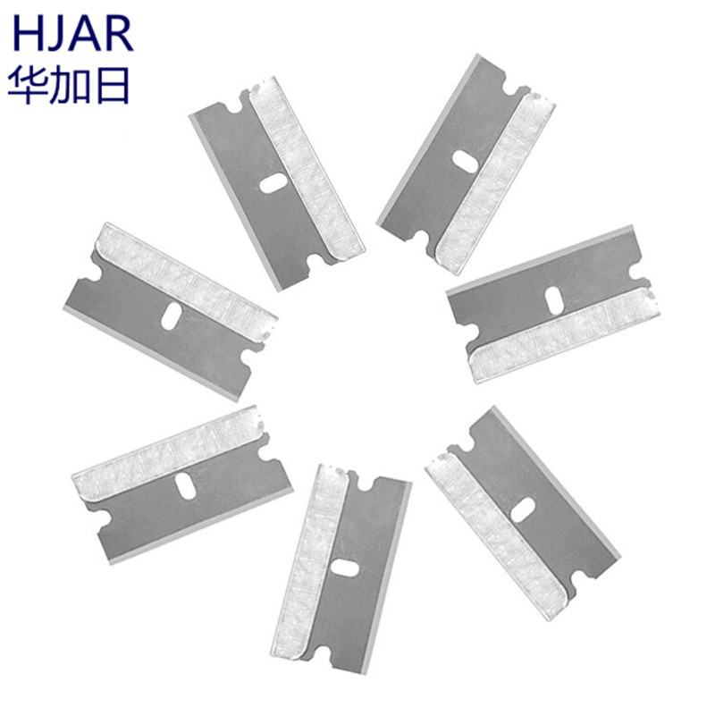 Single-sided security blade, industrial cleaning blade, automotive glass film application blade, safety single-sided clamp blade details Picture