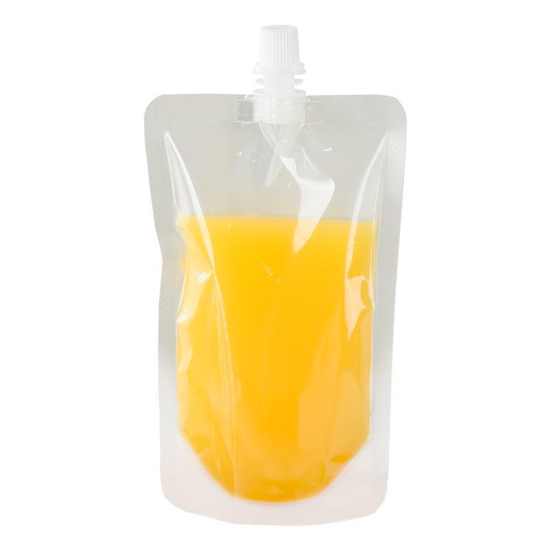 Disposable transparent high-temperature resistant spout bags for soy milk, milk tea, traditional Chinese medicine liquid packaging, coffee bags, takeout packaging, and soup bags Item Picture