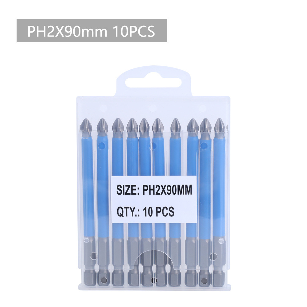 Premium anti-slip screwdriver, S2 steel electric screwdriver bit, cross screwdriver bit, electric strong magnetic electric drill bit undefined