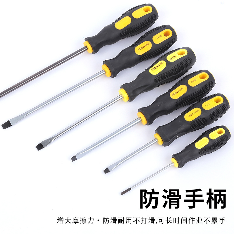 Mass-produce high-end massage handles, chrome-vanadium steel knife rods, rubber and plastic cross-shaped anti-slip design screwdrivers Application Scenario