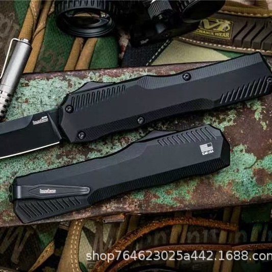 Kashiu 9000 zinc alloy non-cutting viewing lock-free knife, high hardness with back clamp CPM MagnaCut steel Application Scenario