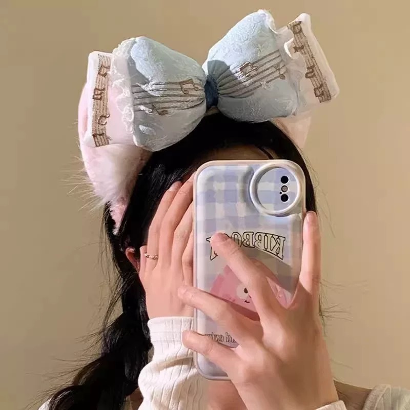 2025 New hair accessories: Star Dream Melody, Lina Belle headband, Bow, plush Hairpin, Amusement Park Photo Headband Application Scenario