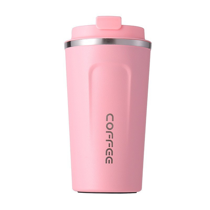 Cross-border intelligent temperature measurement stainless steel coffee cup, double-layer vacuum insulated cup, simple office mug, car water cup Application Scenario