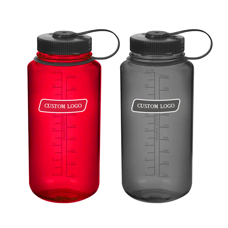 Outdoor sports space bottle, simple and fashionable plastic cup, portable mountain climbing cup made of imported American material, large-capacity water bottle details Picture