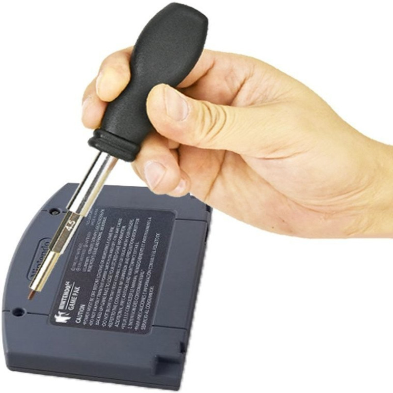Nintendo NGC N64 cartridge screwdriver Black socket 3.8 4.5mm hexagonal combination disassembly tool Application Scenario