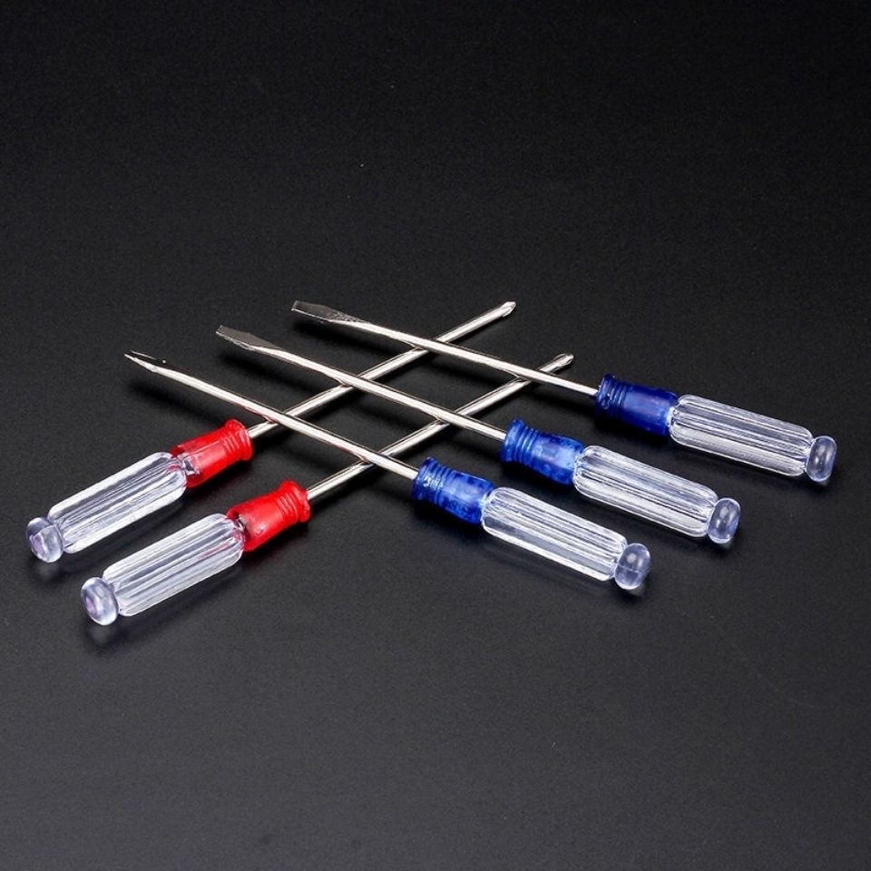 The manufacturer produces red and blue crystal screwdrivers with magnetic transparency and 3-inch small screwdrivers Application Scenario