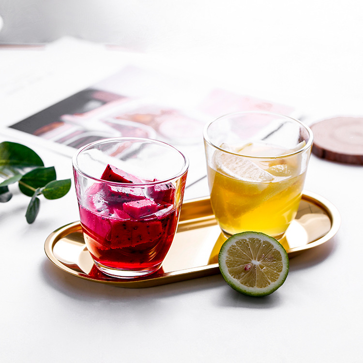 Wholesale of Bojiang tempered glass cups, beer mugs, juice cups, beverage cups, water cups, milk cups and Wei cups with logo printing details Picture