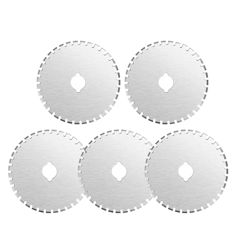 Youdaoplaceholder0 sawtooth blade, dotted line knife, fabric cutting blade, wheel knife, handle accessory, 45mm blade, fabric cutting circular knife undefined