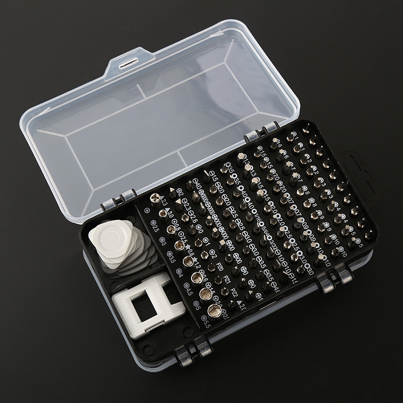 115-in-one cross-border watch, computer and mobile phone disassembly and repair, hardware tools, screwdriver set manufacturer batch Application Scenario