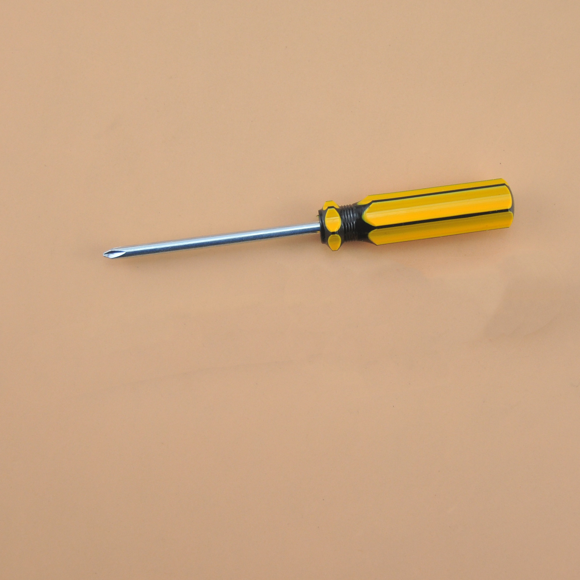 Radish head screwdriver, mini colored bar screwdriver, small screwdriver, cross screwdriver, two-color handle screwdriver, cross undefined