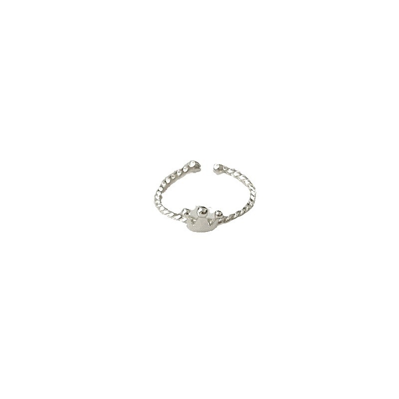 Korean version adjustable index finger ring for women, fashionable, simple and individual tail ring Item Picture