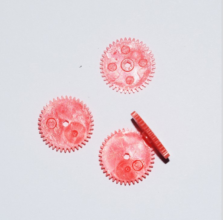 0.4-mold 1.8mm hexagonal hole plastic spur gear 40-tooth four-wheel drive car toy accessory transmission gear 401.8A details Picture