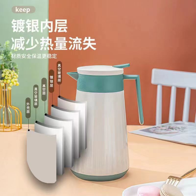 Wholesale of large-capacity household hot water kettles with handles, office coffee kettles, dormitory and student thermos flasks Application Scenario