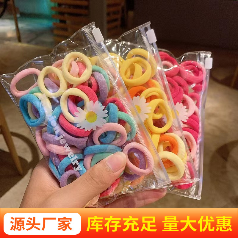 Wholesale of small-sized children's hair bands, girls' towel bands, headbands, seamless hair ties, baby thumb bands, and hair accessories full figure