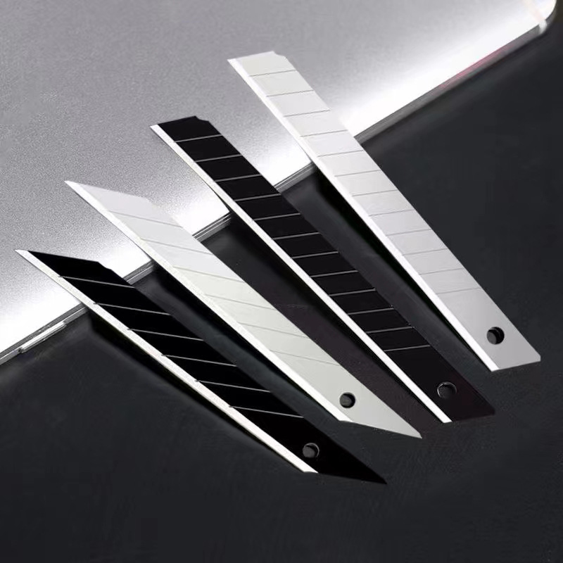 Industrial-grade large and small utility knife blades, office paper cutting knife blades, box opening knife blades 9/18/25mm Application Scenario