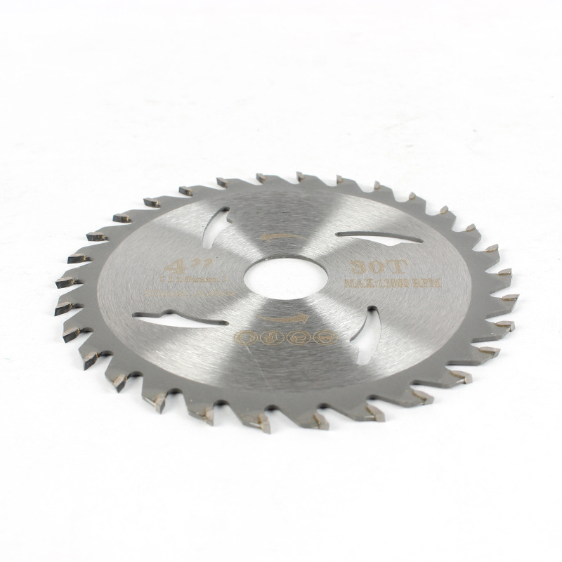 Wholesale woodworking saw blades 4*30 tooth Angle grinders, hard alloy circular electric saw blades, marble machine bidirectional circular saw blades details Picture