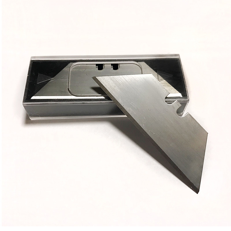 Wholesale black shell ultra-thick trapezoidal blades, folding blades, wallpaper, carpet, leather blades, T-shaped art blades Item Picture
