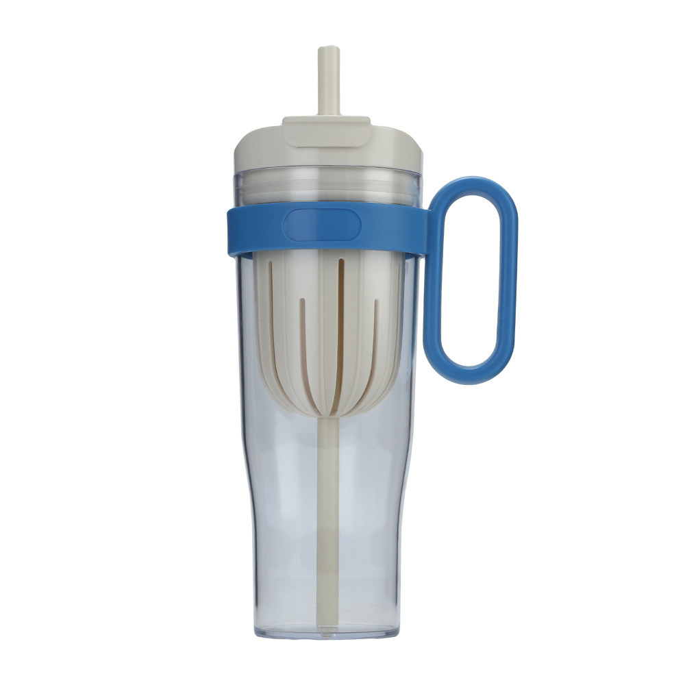 The new best-selling 40oz jumbo ice cup on Amazon comes with a tea strout, a tea and water cup, and a double-drinking straw cup Item Picture
