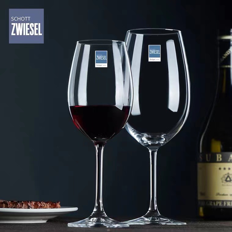 German SCHOTT imported crystal glass, Schott red wine glass, restaurant household highball glass, wine glass, champagne glass details Picture