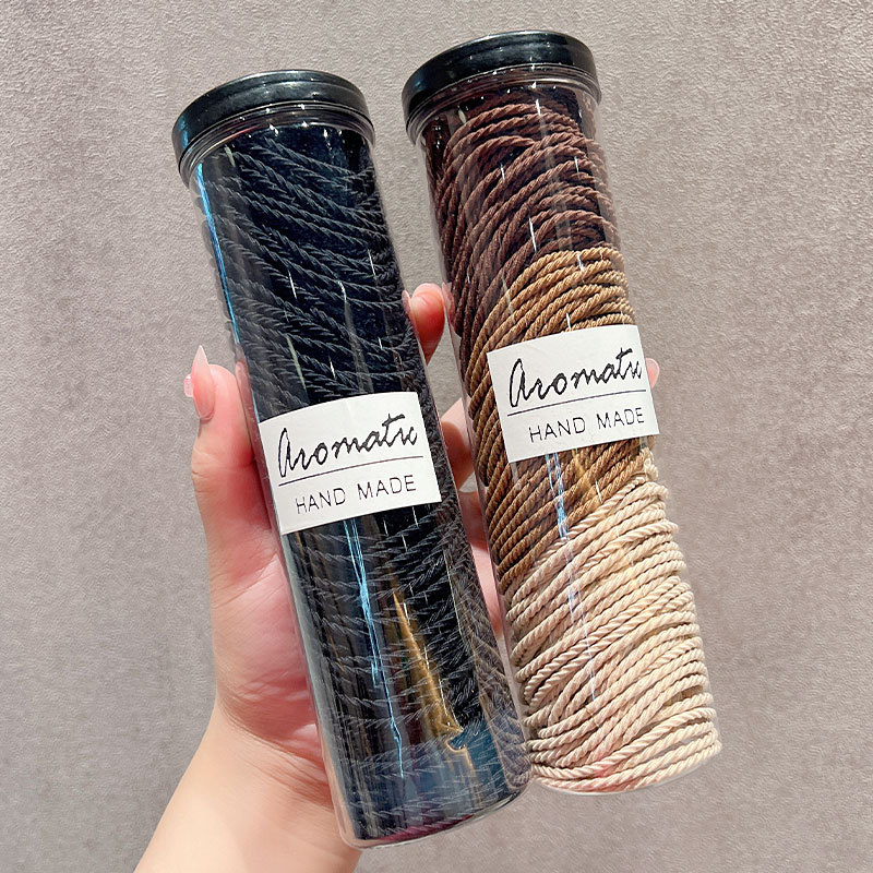 100 seamless interlocking hair bands, threaded anti-slip hair ties, durable high ponytail hair ties that won't damage the hair's elastic bands Application Scenario