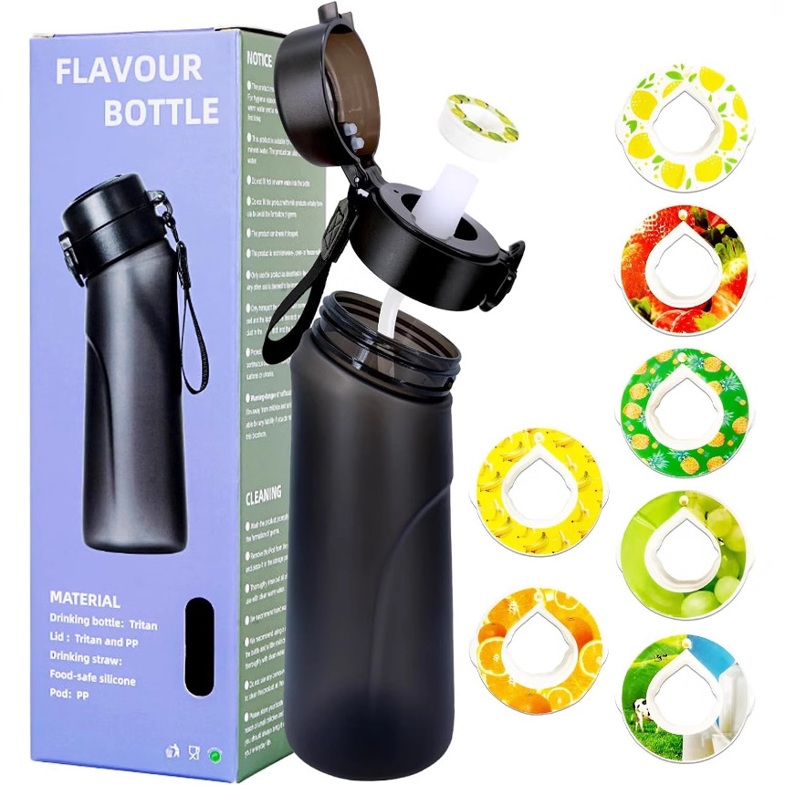 The original manufacturer of the 2025 new playful cup, a gradient water cup with 0 sugar and 0 calories and 7 fragrance rings full figure