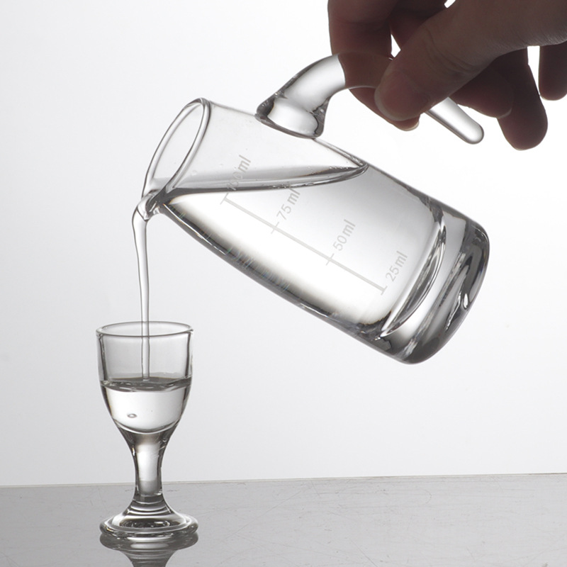 Glass wine divider, spirits decanter, red wine decanter, household small wine pot, commercial crystal glass fair cup details Picture