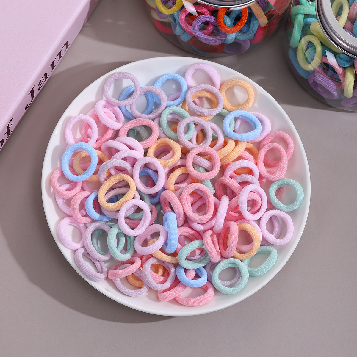 Wholesale Korean children's hair bands, towel bands, hair ties for girls and babies, hair ties, Daisy bags, hair bands and head accessories full figure