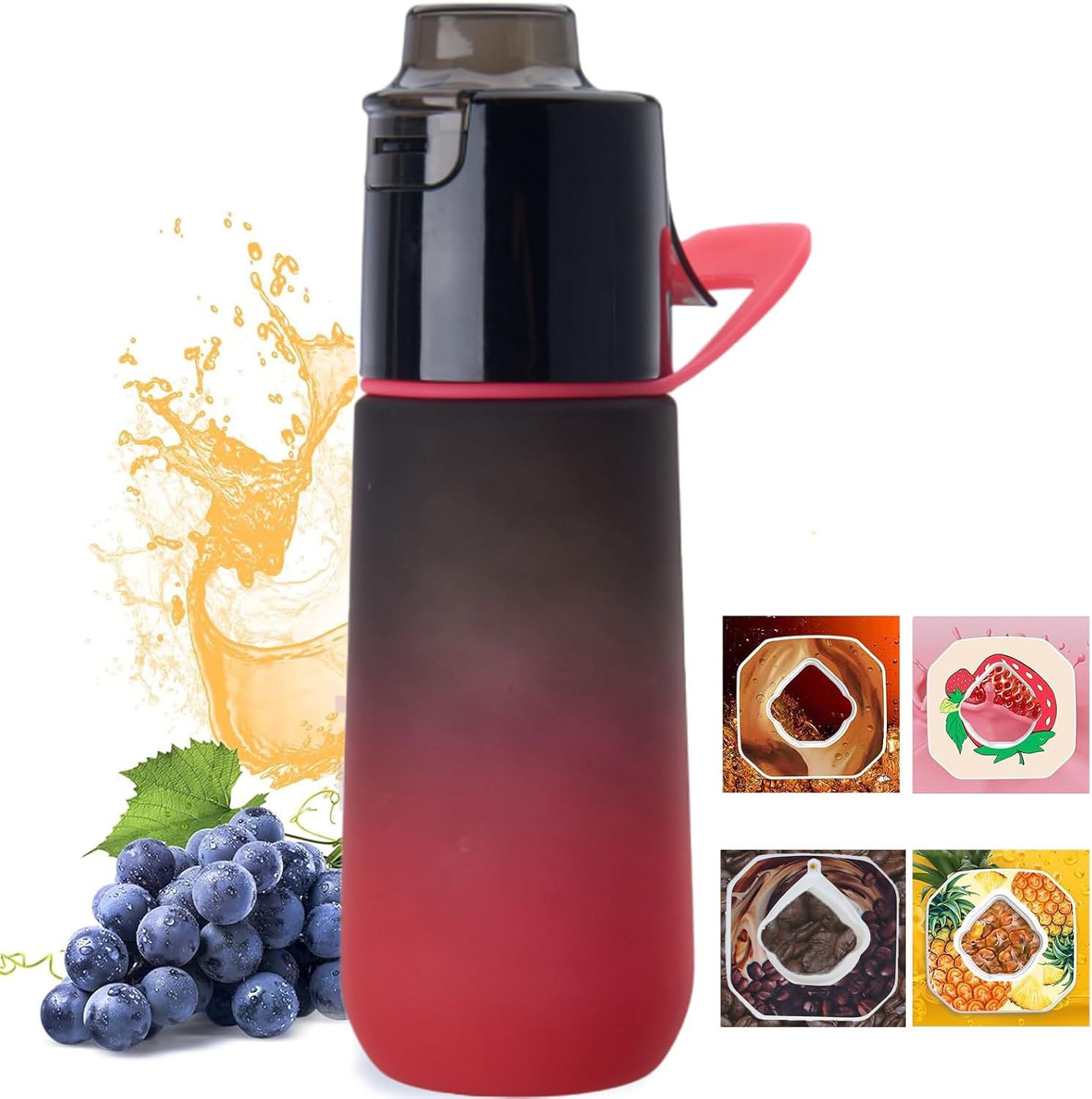 The new tritan matte spray scented water cup is a summer bestseller for hydrating, cooling and outdoor sports full figure