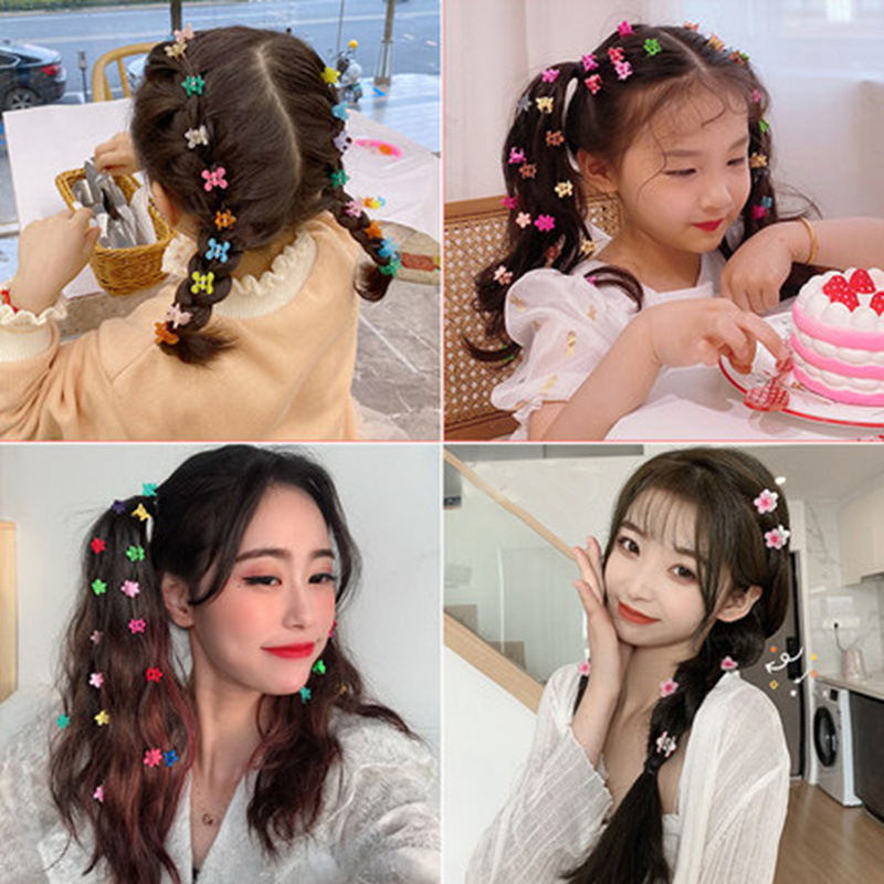 Baby hairpin girl Hyuna Wind Broken hair mini hairpin girl baby headwear Children's hairpin Cute hairpin girl Specification drawing