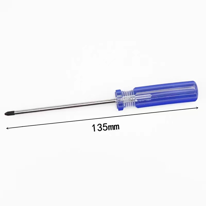xbox 360 controller hexagon screwdriver, 11-shaped Y-shaped triangular plum blossom T8, T9, T10 screwdriver, blue bar head Specification drawing
