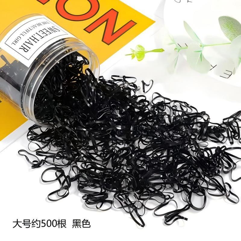 Children's hair ties, rubber bands do not damage hair, have good elasticity, towel hair bands, girls' and babies' hair ties, hair ties, hair accessories, girls' Specification drawing