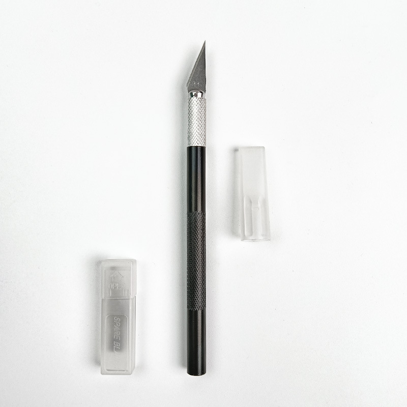Wholesale metal aluminum alloy engraving knife sets, handcrafted paper-cutting creation utility knives, mobile phone film application cutting and engraving knives undefined