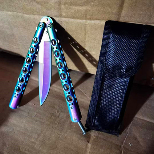 New butterfly knife swing practice tool with excellent hand feel (unsharpened) factory direct sales undefined