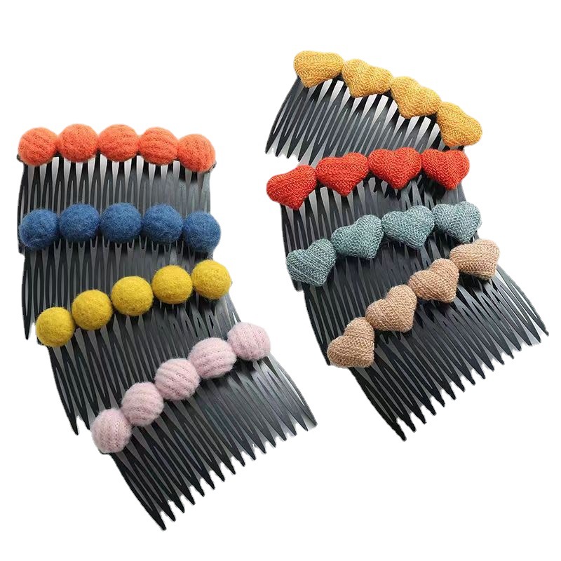 Hairpins are a must-have for breaking up hair at the back of a woman's head. They are cute bangs, fashionable hairpin arrangements, and hair accessories Item Picture