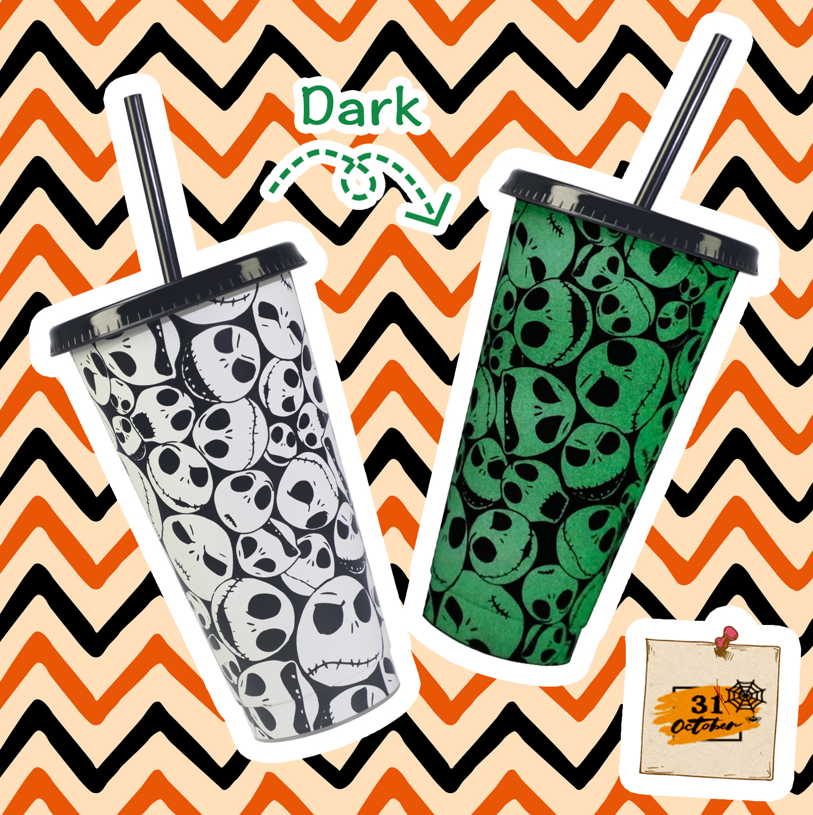 New bar cheering and glowing props: Luminous cup, fluorescent cup, luminous color-changing plastic straw cup manufacturer details Picture