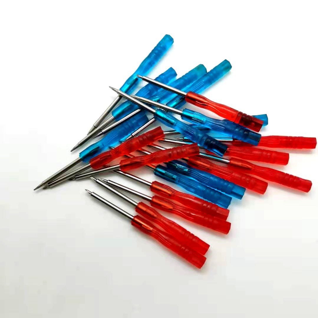 3MM cross-shaped flat-head hardened screwdriver toy household screwdriver comes with a gift H2 Allen screwdriver Specification drawing