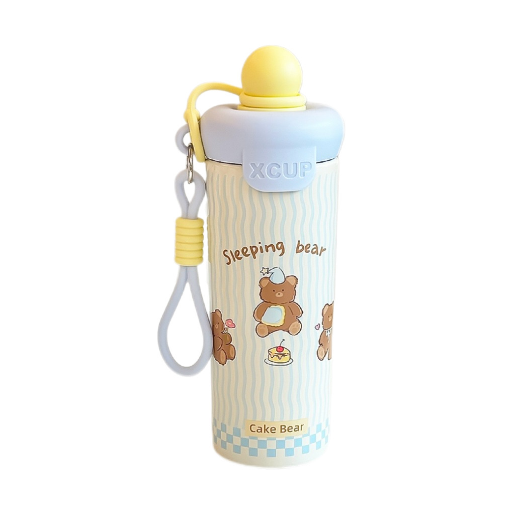 New float cup, 316 stainless steel insulated cup, high appearance level, large capacity, ins student portable rope outdoor water cup Item Picture