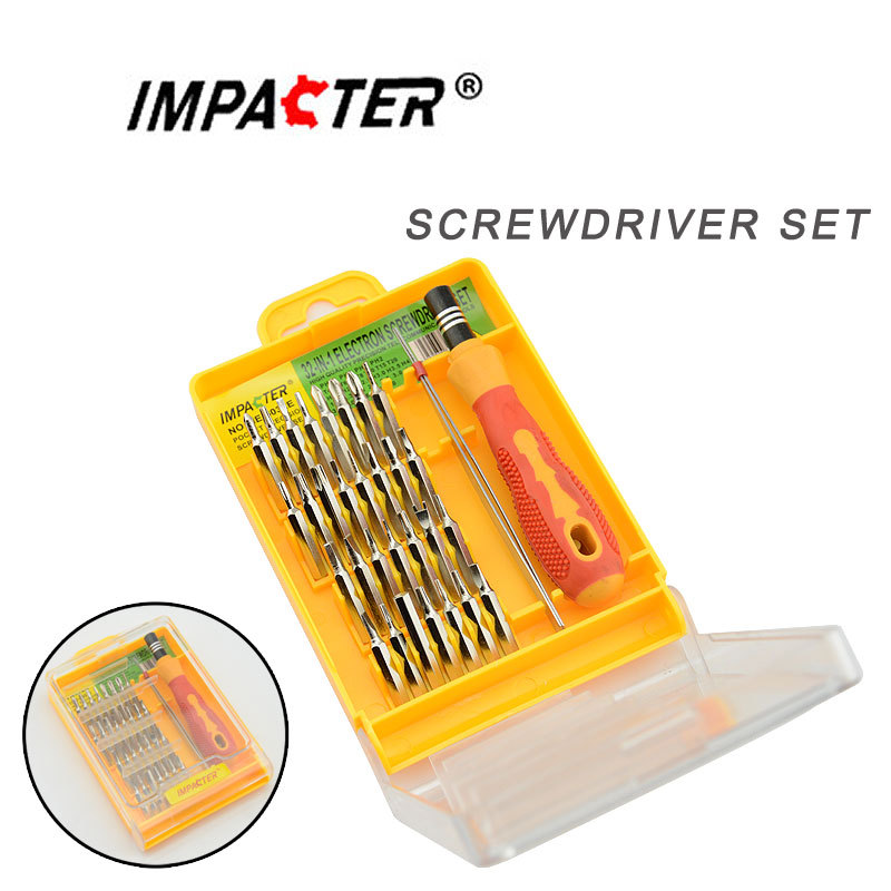 32PC Screwdriver Combination Set, 32-in-one multi-functional screwdriver set, factory direct sale details Picture