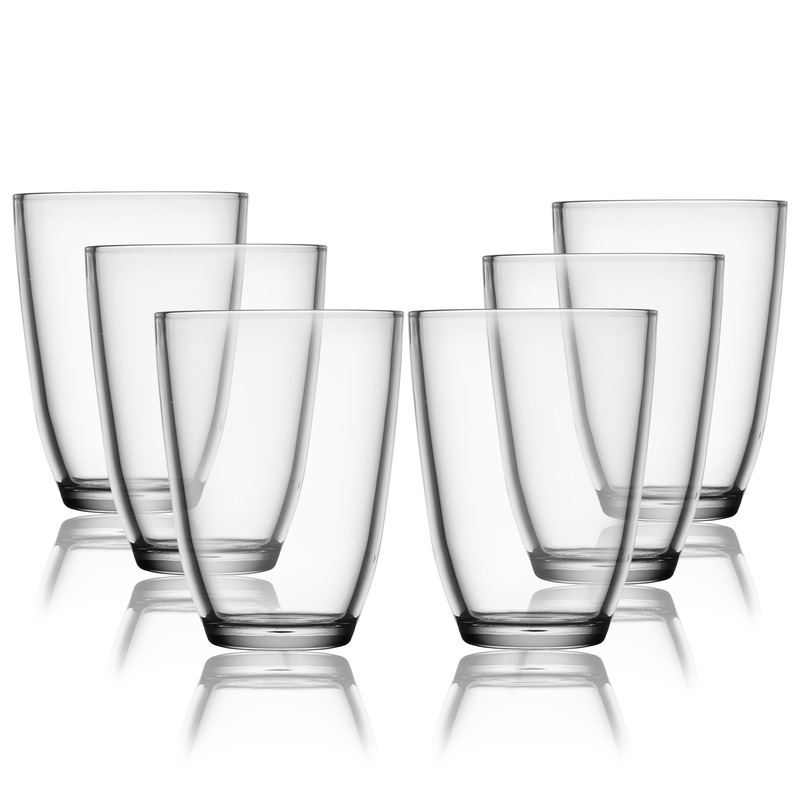 Wholesale of Bojiang tempered glass cups, beer mugs, juice cups, beverage cups, water cups, milk cups and Wei cups with logo printing Item Picture
