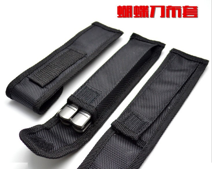 Wholesale black 11-kai and 17-kai Oxford cloth bags with a swing knife Item Picture