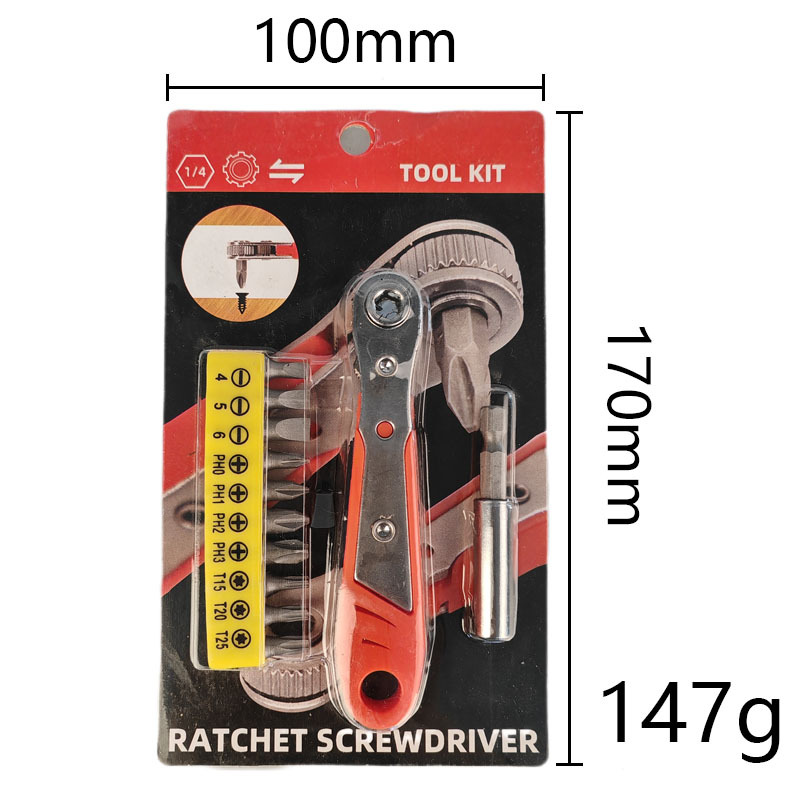 36-tooth mini ratchet screwdriver, dual-purpose wrench tool set for small space operations with both forward and reverse rotation and socket undefined
