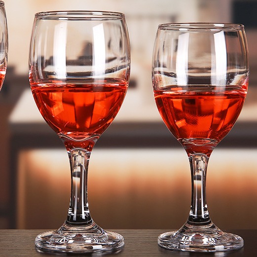 Thickened glass wine glasses, tall small wine glasses, commercial glass wine glasses, household wine glasses, brandy and champagne glasses Specification drawing