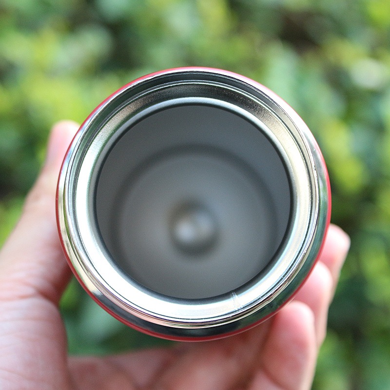 Creative and simple insulated cups, student gift water cups, 304 stainless steel portable rope outdoor cups wholesale direct supply details Picture