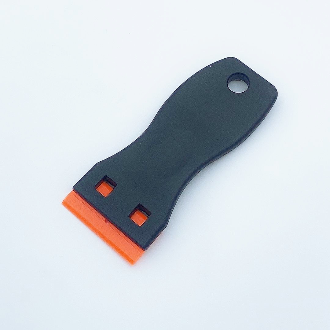 Wholesale colored plastic glue removal scrapers, multi-functional cleaning scrapers, car film application tools, household cleaning shovels undefined