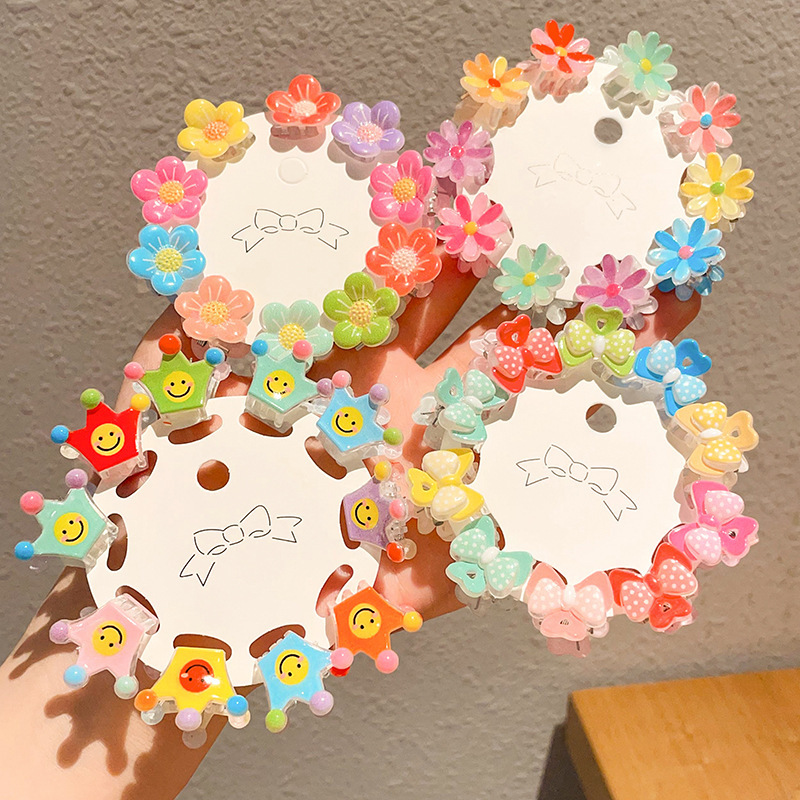 Children's bangs, hair clips, baby, small mini grab clips, girls' hair clips, cute princess hair accessories full figure